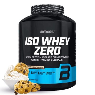 BIOTECHUSA ISO WHEY ZERO 2270g Cookies & Cream – Protein for Muscle Growth & Recovery