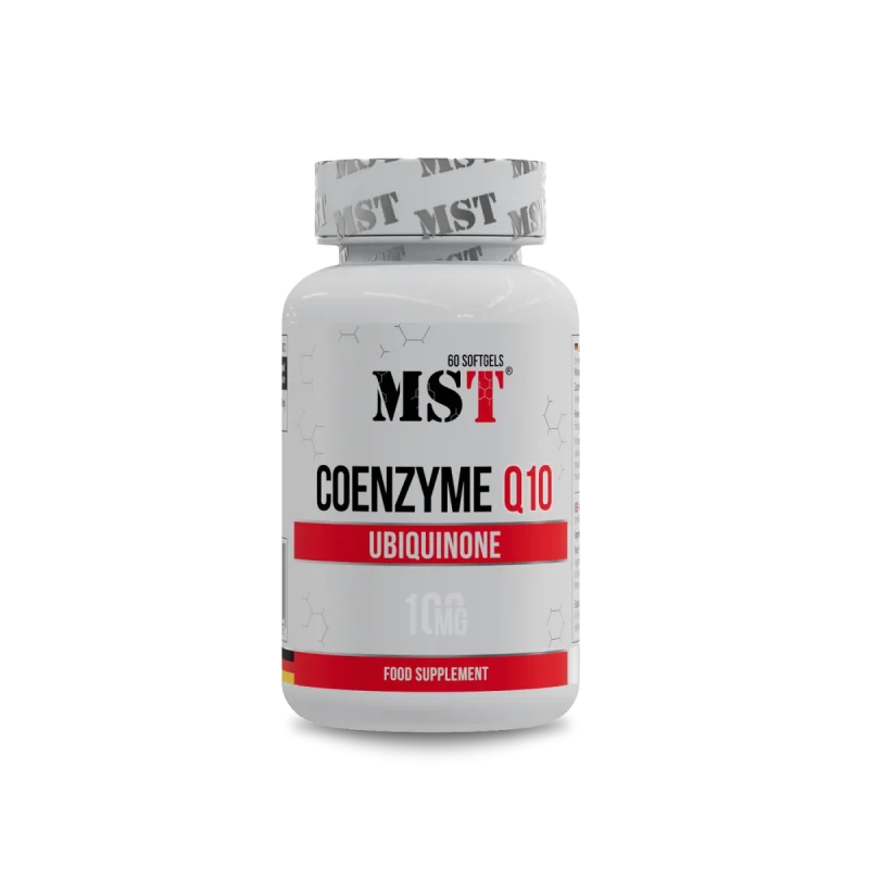 MST Coenzyme Q10 100mg 60 kapslit