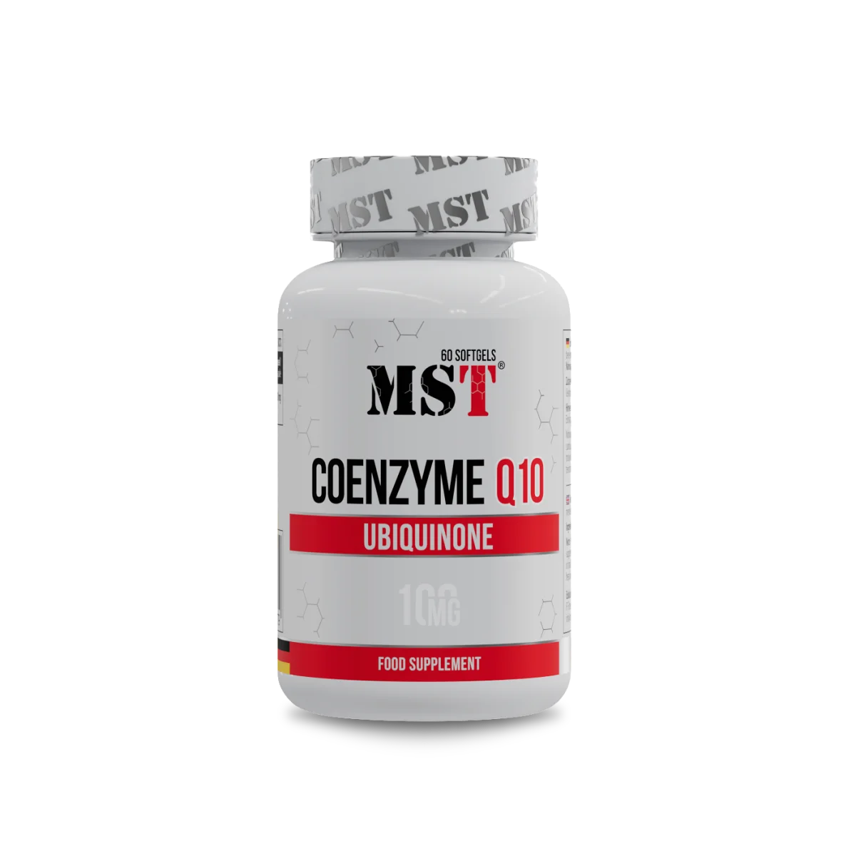MST Coenzyme Q10 – Südame ja rakuenergia tugevdamiseks MST Coenzyme Q10 100mg 60 kapslit