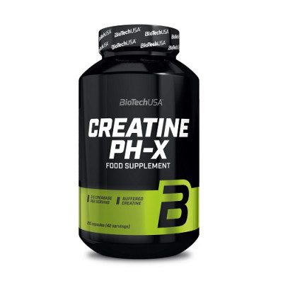 BIOTECHUSA Creatine PH-X 210 Capsules – Strength, Power & Performance