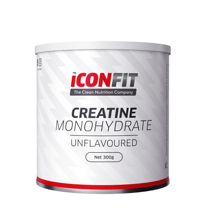 ICONFIT Creatine Monohydrate Maitsestamata 300 g valge purk
