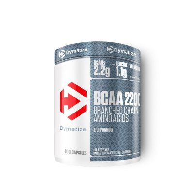 Dymatize BCAA 2200 капсул — аминокислоты для роста мышц