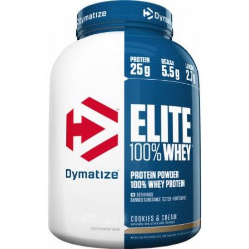 Dymatize Elite Whey 2.17kg küpsised ja kreem vadakuvalgupulber