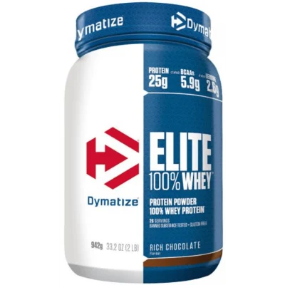 Dymatize Elite Whey 942g Шоколад протеин