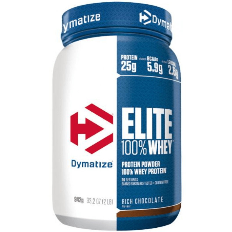 Dymatize Elite Whey 942g šokolaadi vadakuvalgupulber