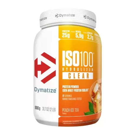 Dymatize ISO 100 Clear Whey virsikumaitseline valgupulber 900g