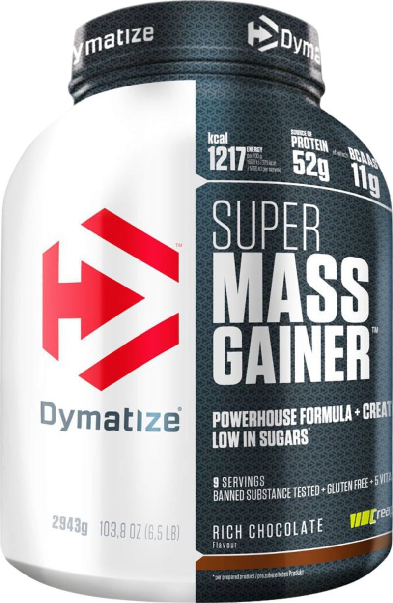 Dymatize Super Mass Gainer 2.943kg Šokolaad massilisaja