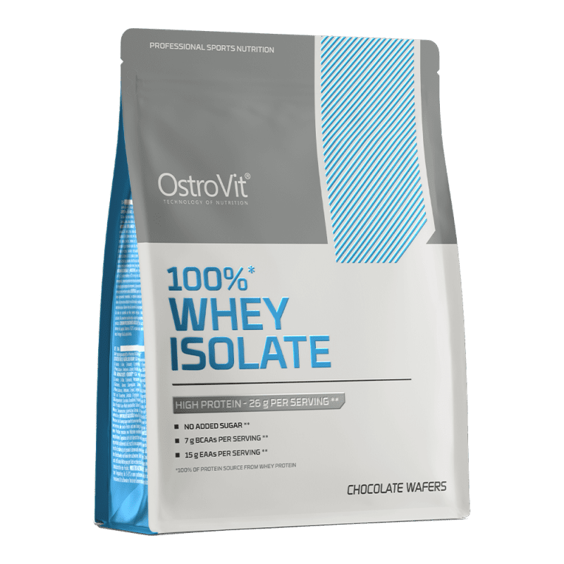 OstroVit 100% Vadaku Isolaat 300 g Šokolaadivahvli maitse – proteiinijook sportlastele