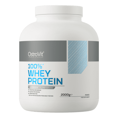 OstroVit 100% Whey Protein 2000g Tiramisu – Premium Whey Protein for Muscle Growth and Recovery