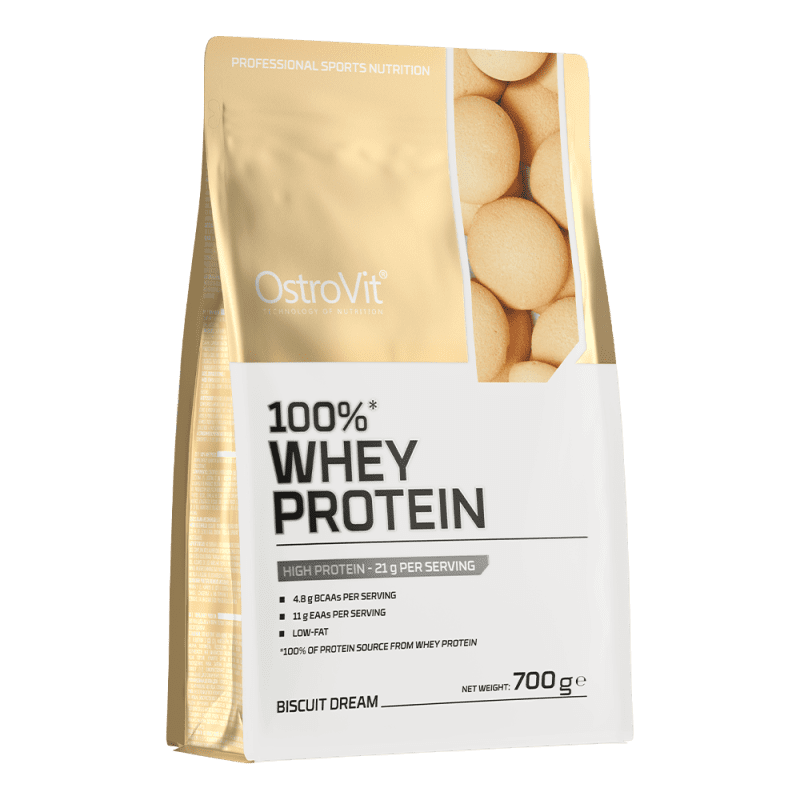 OstroVit 100% Vadaku Proteiin 700 g Biskviidi unistus – kvaliteetne proteiinipulber