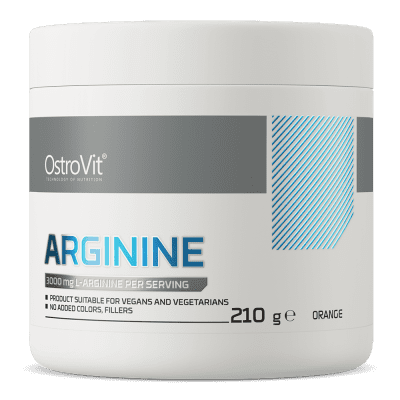 OstroVit Arginine 210g Апельсин – сила, выносливость и поддержка мышц