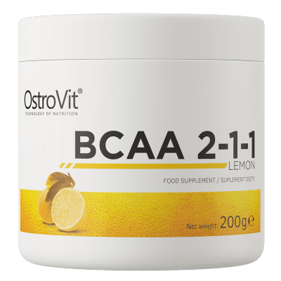 OstroVit BCAA 2-1-1 200g Lemon – Muscle Recovery and Growth Supplement