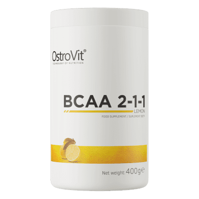 OstroVit BCAA 2-1-1 400g Лимон – восстановление и рост мышц