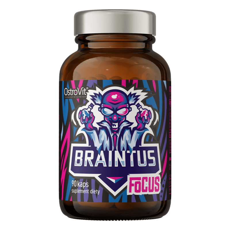 OstroVit Braintus Focus 90 kapslit aju toetuseks ja keskendumiseks
