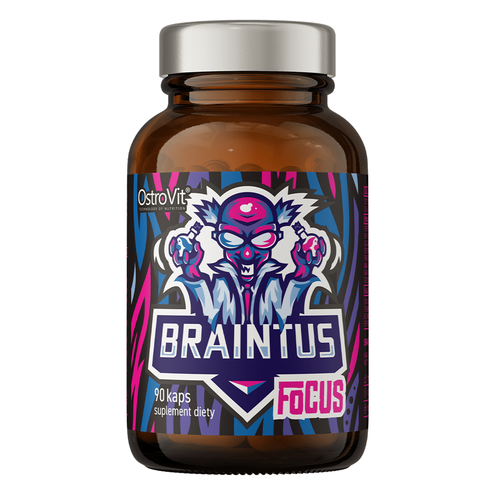 OstroVit Braintus Focus kapslid OstroVit Braintus Focus 90 kapslit aju toetuseks ja keskendumiseks