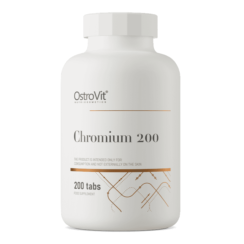 OstroVit Kroom 200 µg 200 tabletti aitab reguleerida veresuhkru taset ja toetab süsivesikute, rasvade ning valkude normaalset ainevahetust. Sobib suurepäraselt inimestele, kes hoolivad oma figuurist ja energiatasemest.