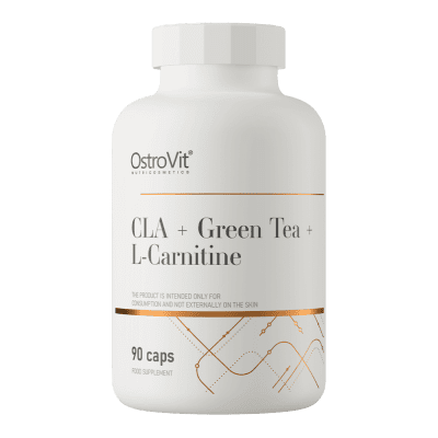 OstroVit CLA + Green Tea + L-carnitine 90 капсул – жиросжигатель и метаболизм