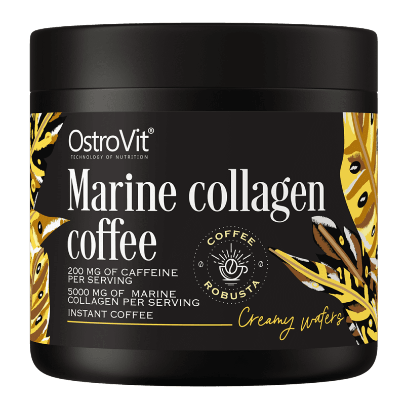 OstroVit Coffee with Marine Collagen 150 g kreemilised vahvlid – kohv ja kollageen ilule