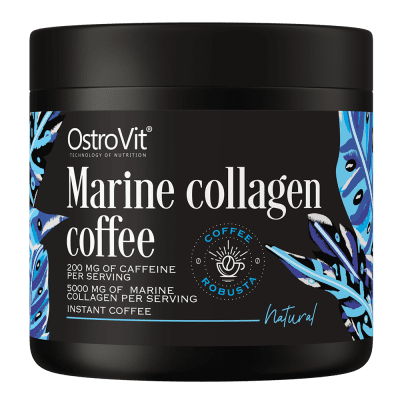 OstroVit Coffee with Marine Collagen – 150 g naturaalne kohv kollageeniga