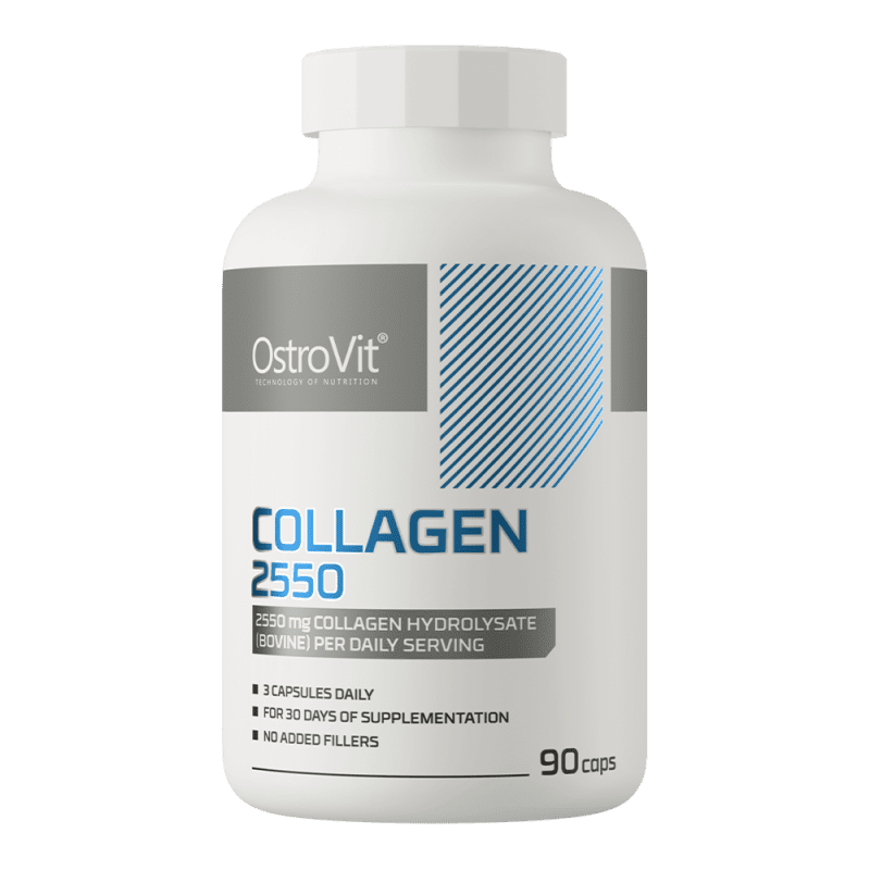 OstroVit Collagen 2550 mg 90 kapslit – kollageen ilu ja liigeste toetuseks