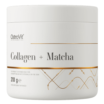 OstroVit Collagen + Matcha 210g – Skin, Joint & Beauty Support Supplement