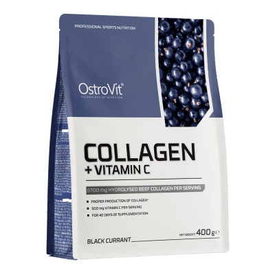 OstroVit Collagen + Vitamin C 400g Чёрная смородина купить в Эстонии
