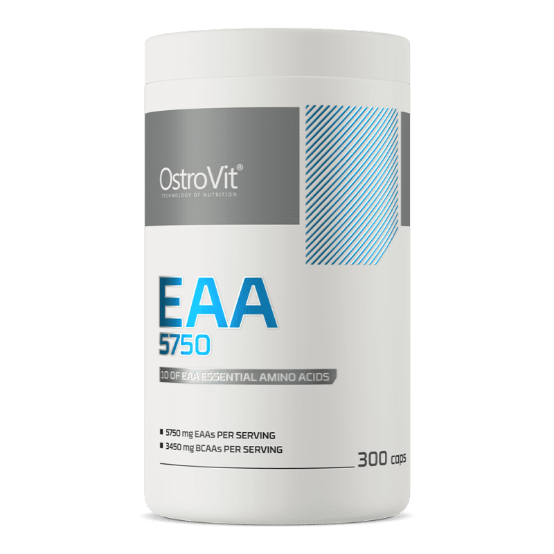 OstroVit EAA 5750 mg 300 kapslit essentsiaalsete aminohapete jaoks