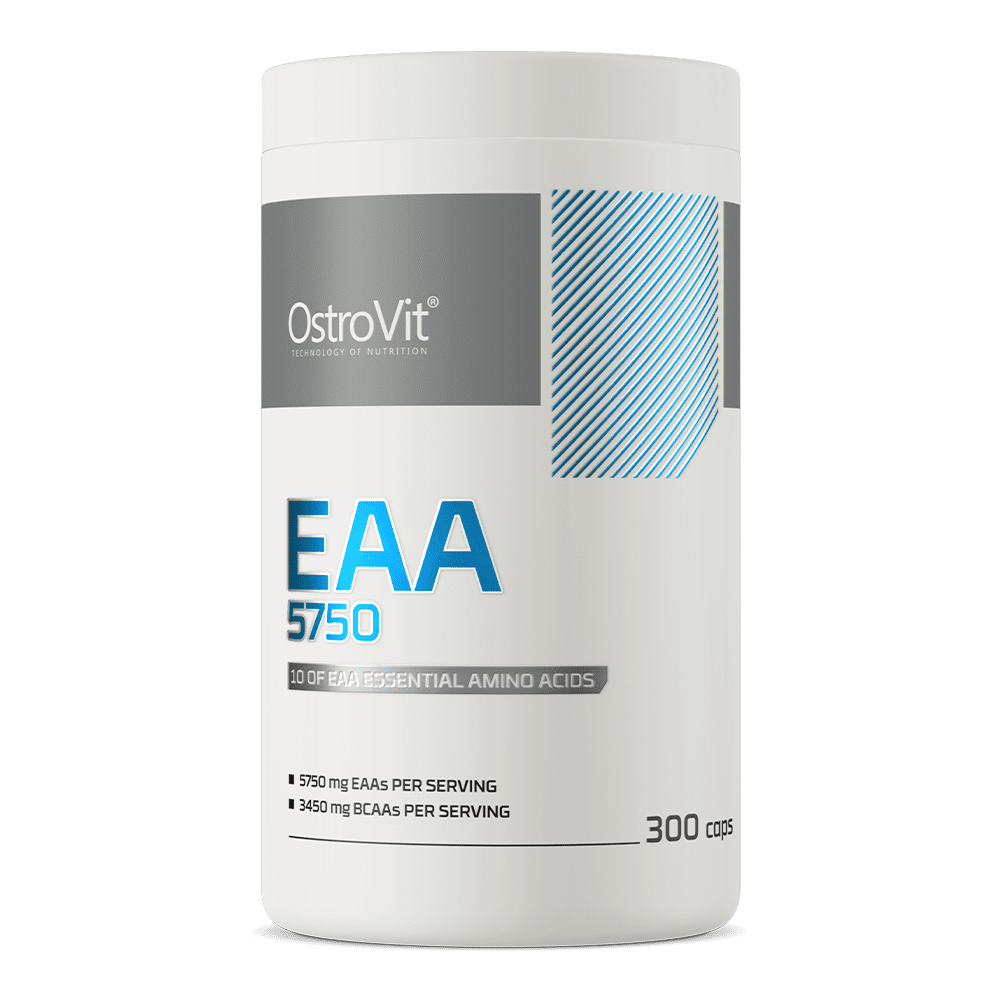 OstroVit EAA 5750mg 300 капсул OstroVit EAA 5750mg 300 капсул – комплекс незаменимых аминокислот для мышц
