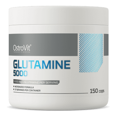 OstroVit Glutamine 5000mg 150caps – Amino Acid for Recovery and Immunity