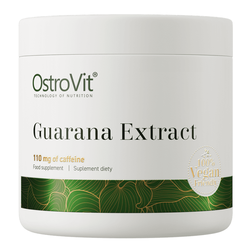 OstroVit Guarana Extract 100 g – guaraana pulber energia ja fookuse jaoks