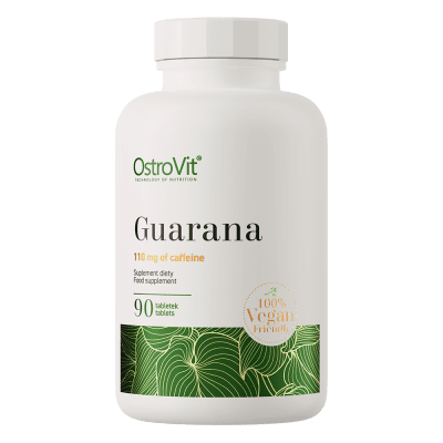 OstroVit Guarana VEGE 90 tabletti – guaraana energiaks ja fookuseks