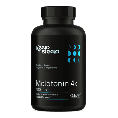 OstroVit Keep Sleep Melatonin 4K 100 tablets – a strong melatonin supplement to support sleep quality