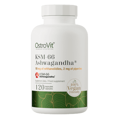 OstroVit KSM-66 Ashwagandha VEGE 120 капсул купить в Эстонии