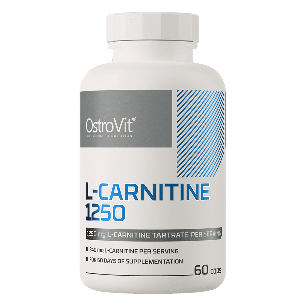 OstroVit L-Carnitine 1250 60 капсул OstroVit L-Carnitine 1250 60 капсул – жиросжигатель и обмен веществ