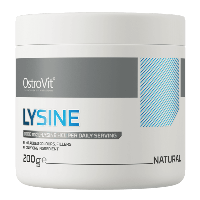 OstroVit L-Lysine 200 g – aminohape immuunsuse ja taastumise jaoks