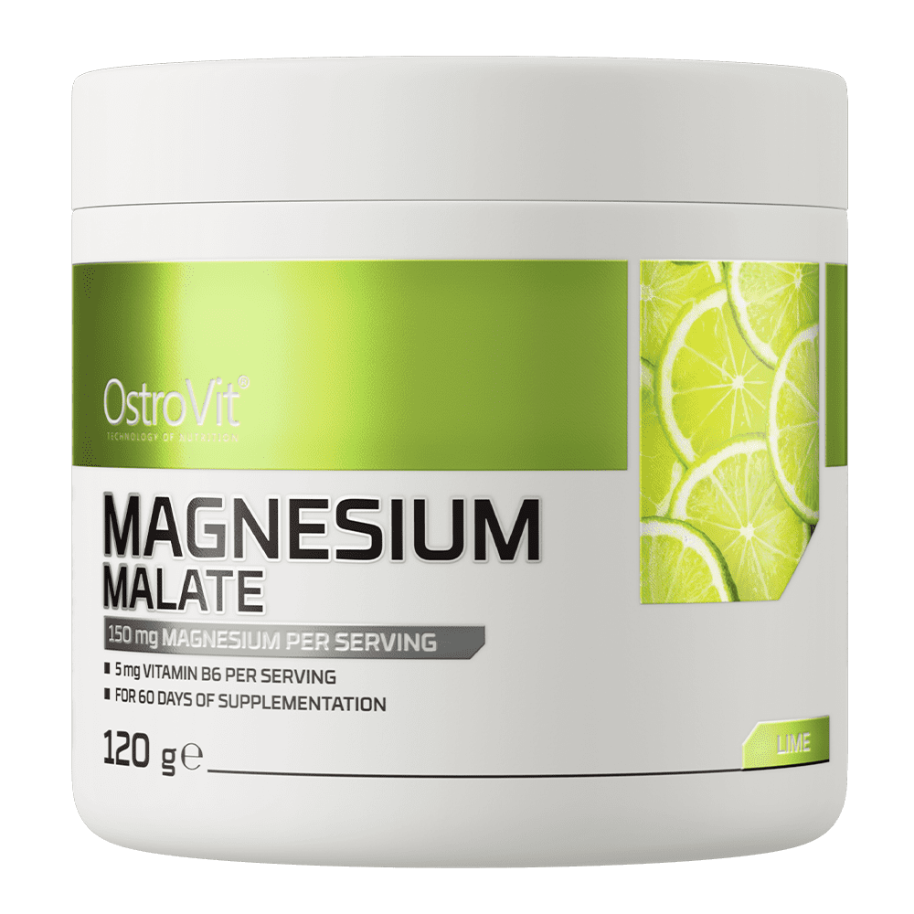 OstroVit Magneesium Malaat Laim 120 g OstroVit magneesium malaat 120 g laimi maitsega pulber
