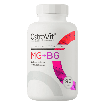 OstroVit Mg + B6 90 tablets – magnesium and vitamin B6 for muscle and nervous system support