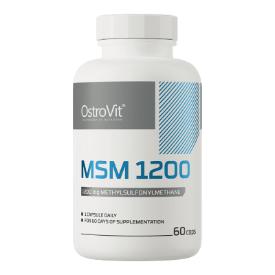 OstroVit MSM 1200mg 60 kapslit – liigestele ja sidekudedele