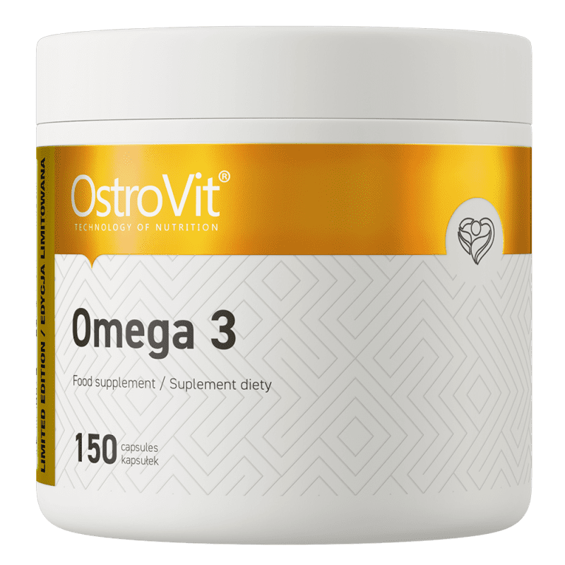 OstroVit Omega 3 150 kapslit – toidulisand südamele ja ajule