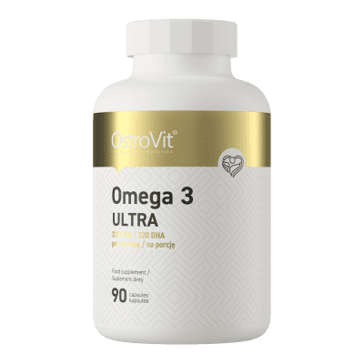 OstroVit Omega 3 Ultra 90 kapslit kalaõli toidulisand