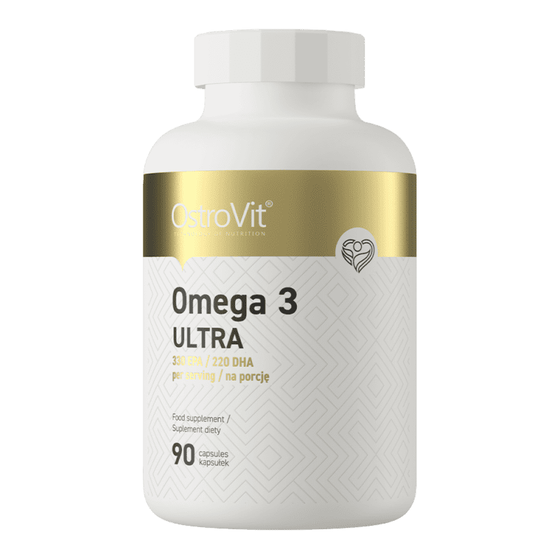 OstroVit Omega 3 Ultra 90 kapslit kalaõli toidulisand