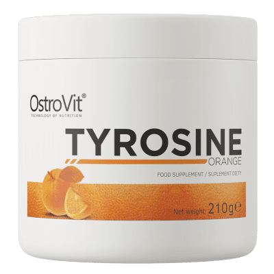 OstroVit Tyrosine 210g Orange – Amino Acid Supplement for Focus and Energy