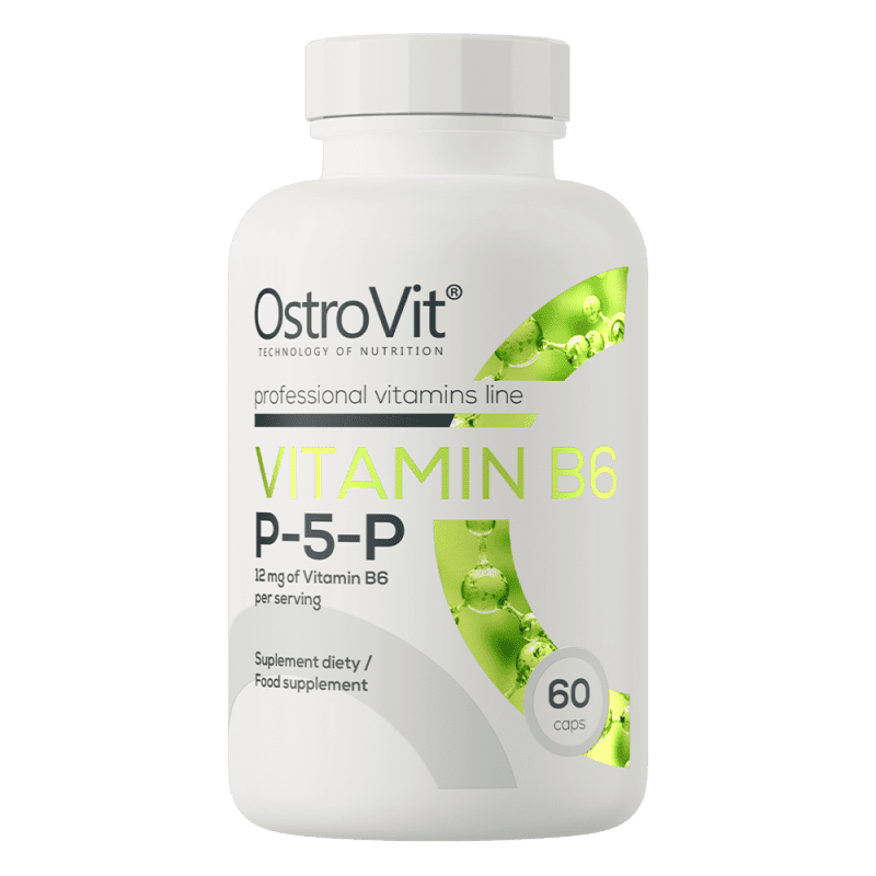 OstroVit B6 vitamiin P-5-P kapslid 60tk pakend