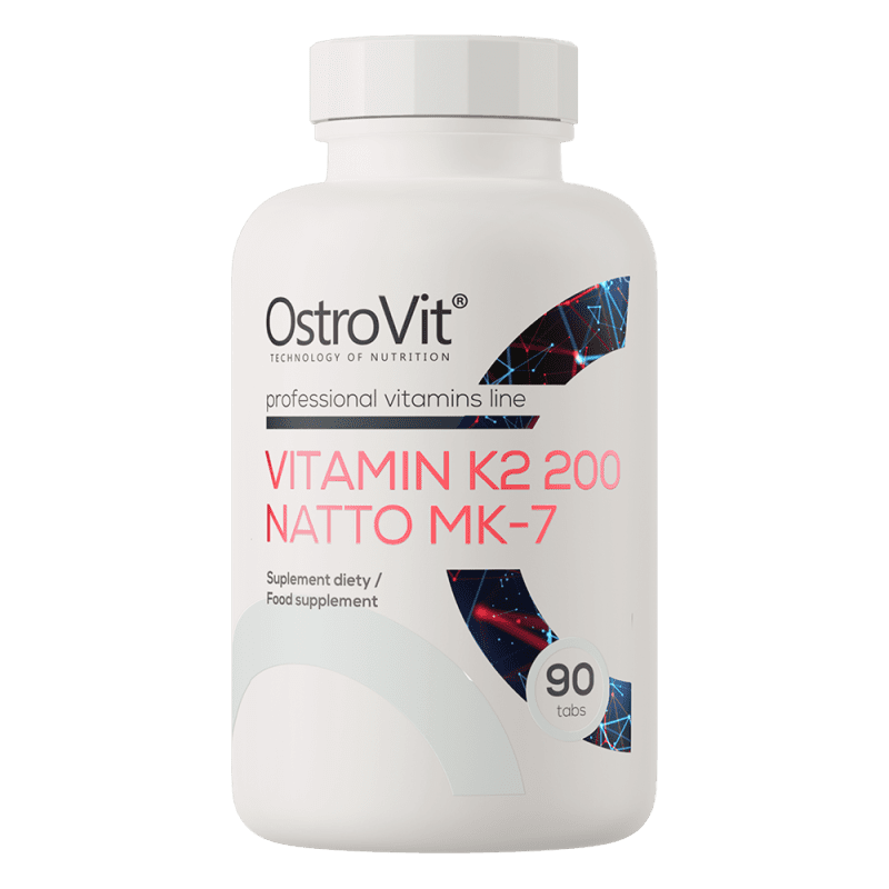 OstroVit K2-vitamiin Natto MK-7 200 µg – luude ja südame terviseks