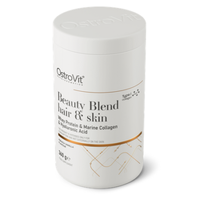 Beauty Blend Hair & Skin 360 g french vanilla Comprehensive dietary supplement containing, incl. protein, collagen and vitamins