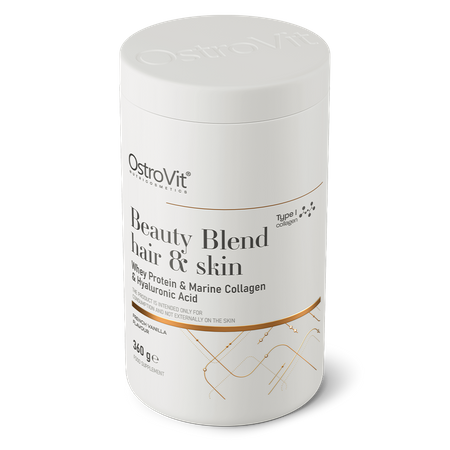 Beauty Blend Hair & Skin 360 g french vanilla Comprehensive dietary supplement containing, incl. protein, collagen and vitamins