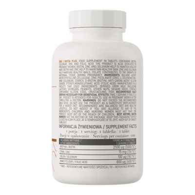 OstroVit Biotin Plus 100tabs