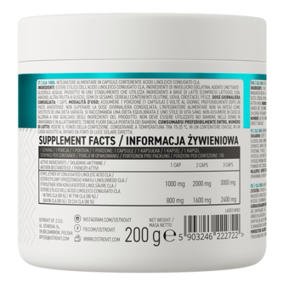 CLA 1000 mg 150 capsules