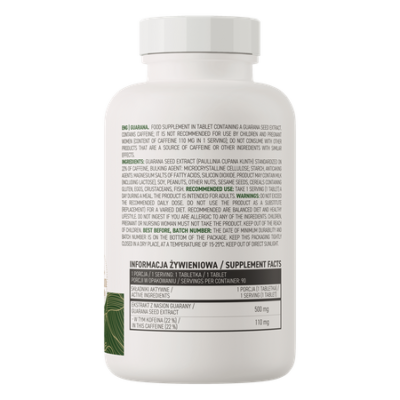 OstroVit Guarana VEGE 90tabs