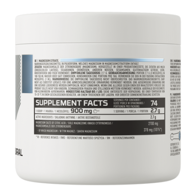 Magnesium Citrate 200 g natural